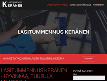 Tablet Screenshot of lasitummennuskeranen.fi